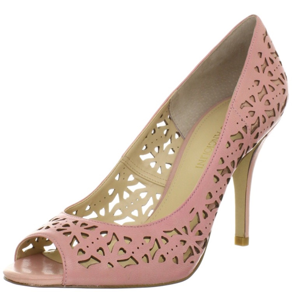 Enzo MegaStar pink pumps